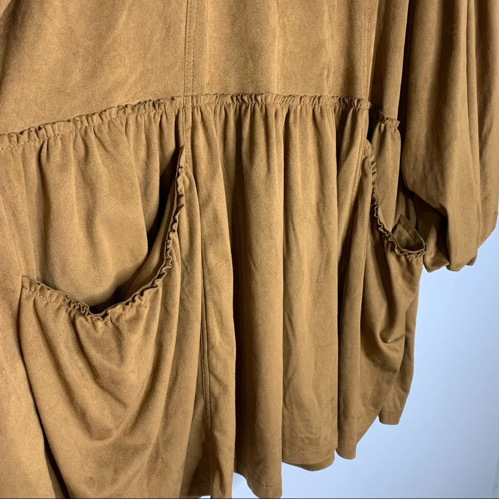 Free People Abbie Vegan Suede Dress - Picture 7 of 16